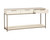 Rebel Console Table With Drawers - Champagne Gold - Cream