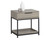 Rebel Nightstand - Small - Black - Taupe