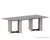 Rejane Dining Table Base - Black - Taupe