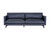 Rogers Sofa - Cortina Ink Leather