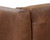 Santino Sofa Chaise - Raf - Aged Cognac Leather