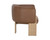 Trine Lounge Chair - Rustic Oak - Vintage Camel Leather