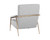 Tutti Lounge Chair - San Remo Winter Cloud