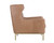 Virgil Lounge Chair - Marseille Camel Leather