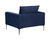 Virgo Armchair - Metropolis Blue