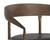 Zanatta Dining Armchair - Charcoal Black Leather