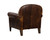 Bastoni Lounge Chair - Chocolate Leather
