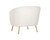 Clea Lounge Chair - Altro White