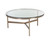 Flato Coffee Table - Antique Brass