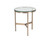 Flato End Table - Antique Brass