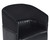 Genval Wheeled Lounge Chair - Abbington Black / Cantina Black