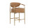 Heloise Counter Stool - Milliken Cognac