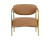 Heloise Lounge Chair - Milliken Cognac