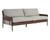 Mauti Sofa - Brown - Vault Fog / Bravo Cognac