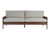 Mauti Sofa - Brown - Vault Fog / Bravo Cognac