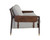 Mauti Sofa - Brown - Vault Fog / Bravo Cognac