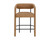 Mavia Counter Stool - Ludlow Sesame Leather
