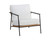 Milan Armchair - Stinson White