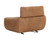 Paget Glider Lounge Chair - Camel Leather