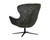 Weller Swivel Lounge Chair - Nono Cream / Nono Dark Green