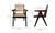 FG-1022-20 - Takashi Chair Dark Brown Set Of Two