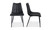 UU-1022-02 - Alibi Dining Chair Matte Black Set Of Two