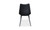 UU-1022-02 - Alibi Dining Chair Matte Black Set Of Two
