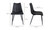 UU-1022-02 - Alibi Dining Chair Matte Black Set Of Two