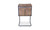 PK-1043-03 - Ansel Dining Chair Grazed Brown Leather Set Of Two