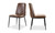 EQ-1017-20 - Douglas Dining Chair Dark Brown Set Of Two