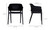 QX-1011-02 - Faro Outdoor Dining Chair Black Set Of Two