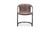 PK-1059-03 - Freeman Dining Chair Grazed Brown Leather Set Of Two