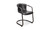 PK-1059-02 - Freeman Dining Chair Onyx Black Leather  Set Of Two