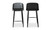 QX-1008-02 - Looey Counter Stool Black Set Of Two