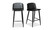 QX-1008-02 - Looey Counter Stool Black Set Of Two