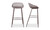 QX-1004-15 - Piazza Outdoor Barstool Grey Set Of Two