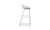 QX-1004-18 - Piazza Outdoor Barstool White Set Of Two