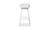 QX-1004-18 - Piazza Outdoor Barstool White Set Of Two