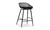 QX-1009-02 - Piazza Outdoor Counter Stool Black Set Of Two