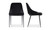 EJ-1034-02 - Sedona Dining Chair Shadowed Black Velvet Set Of Two