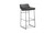 PK-1107-02 - Starlet Barstool Onyx Black Leather  Set Of Two