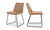 EQ-1010-21 - Villa Dining Chair Light Brown Set Of Two