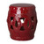 ETERNITY STOOL/TABLE, RED