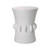 JEWEL STOOL, WHITE