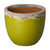 ROUND PLANTER, REEF/LIME