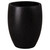 ROUND PLANTER, TERRAZZO BLACK