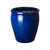 ROUND POT, BLUE