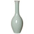 BULB VASE LONG NECK, CELADON ICE