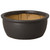 PLANTER WITH LIP, MATTE BLACK