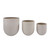 DOV19269-CREM - Adahlia Planter Set of 3